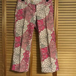 Lilly Pulitzer Corduroy Cropped Pants, Size 2